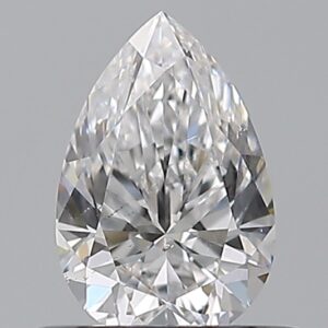 0.470 Ct. D SI2 PEAR Diamond