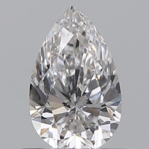 0.480 Ct. F SI1 PEAR Diamond