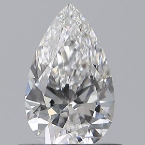 0.500 Ct. E VVS1 PEAR Diamond