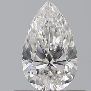 0.500 Ct. E VVS1 PEAR Diamond