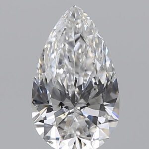 0.500 Ct. E SI1 PEAR Diamond