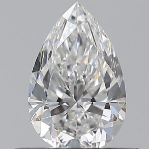 0.500 Ct. E SI1 PEAR Diamond