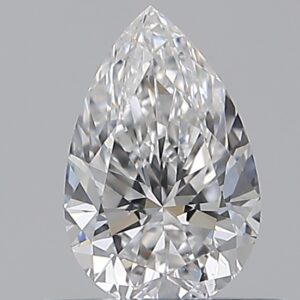 0.500 Ct. E SI1 PEAR Diamond