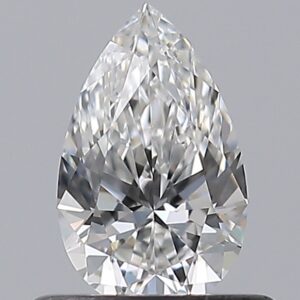 0.500 Ct. F IF PEAR Diamond