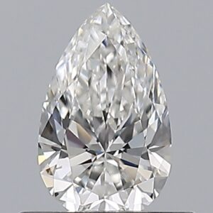 0.500 Ct. F VVS1 PEAR Diamond