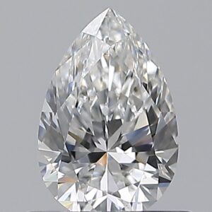 0.500 Ct. F VVS2 PEAR Diamond