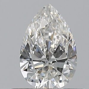 0.500 Ct. F VVS2 PEAR Diamond