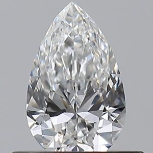 0.500 Ct. F VVS2 PEAR Diamond