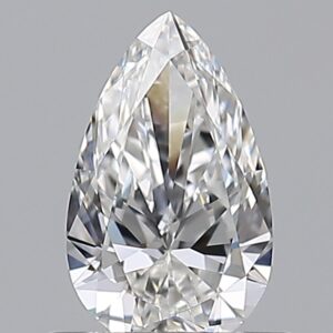 0.500 Ct. F VVS2 PEAR Diamond