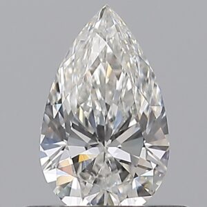 0.500 Ct. F SI1 PEAR Diamond