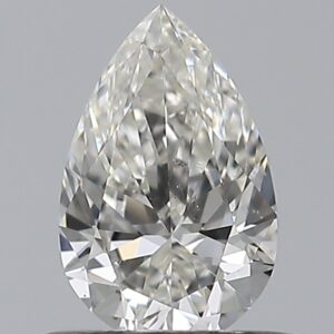 0.500 Ct. H SI1 PEAR Diamond