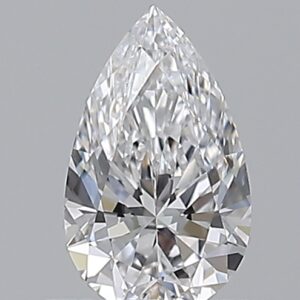 0.500 Ct. D VVS1 PEAR Diamond