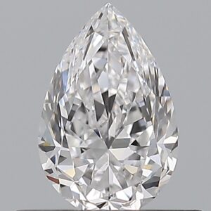 0.500 Ct. D VVS1 PEAR Diamond