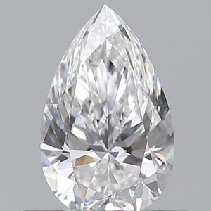 0.500 Ct. D VVS2 PEAR Diamond