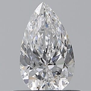 0.500 Ct. D VVS2 PEAR Diamond