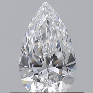 0.500 Ct. D SI1 PEAR Diamond