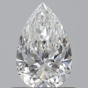 0.520 Ct. F VVS1 PEAR Diamond