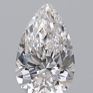 0.520 Ct. F VVS1 PEAR Diamond