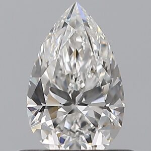 0.530 Ct. F VVS2 PEAR Diamond