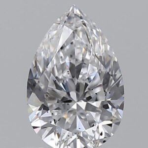 0.570 Ct. D SI2 PEAR Diamond