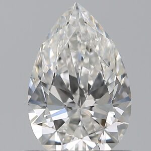 0.580 Ct. F IF PEAR Diamond