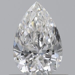 0.580 Ct. F VVS1 PEAR Diamond