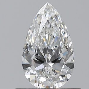 0.590 Ct. F IF PEAR Diamond