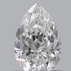 0.590 Ct. F VVS1 PEAR Diamond