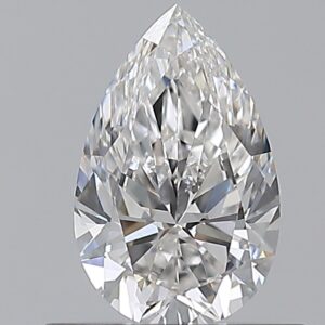 0.590 Ct. F VVS1 PEAR Diamond