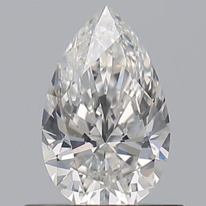 0.590 Ct. F SI1 PEAR Diamond