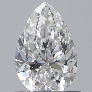 0.590 Ct. F SI1 PEAR Diamond