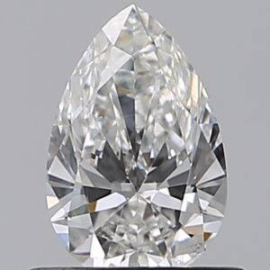 0.590 Ct. F SI1 PEAR Diamond