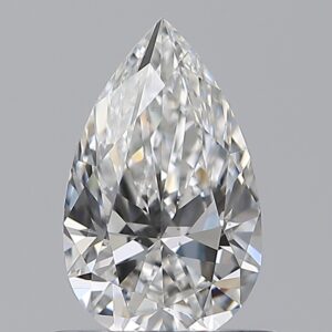 0.590 Ct. F SI1 PEAR Diamond