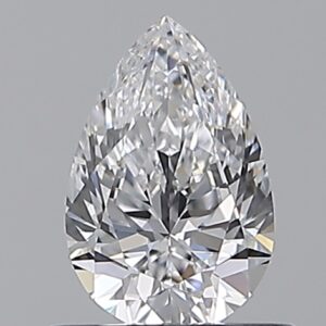 0.650 Ct. D VS1 PEAR Diamond