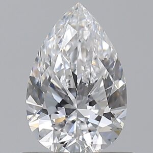 0.650 Ct. D SI1 PEAR Diamond