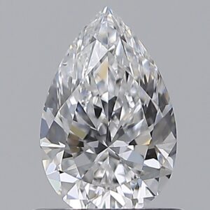 0.650 Ct. D SI1 PEAR Diamond