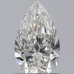 0.660 Ct. F IF PEAR Diamond