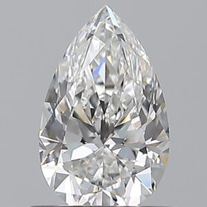 0.700 Ct. E SI1 PEAR Diamond