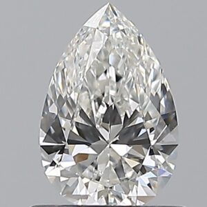 0.700 Ct. F VVS1 PEAR Diamond