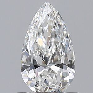 0.700 Ct. F VS1 PEAR Diamond