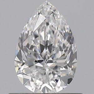 0.700 Ct. D VVS1 PEAR Diamond