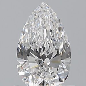 0.700 Ct. D VVS1 PEAR Diamond