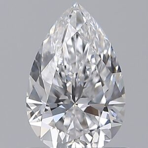 0.700 Ct. D VVS1 PEAR Diamond