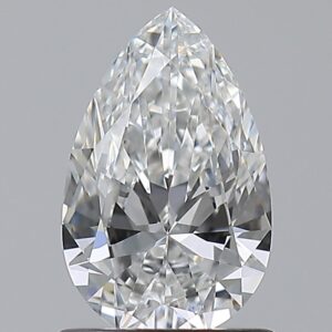 0.800 Ct. F VVS1 PEAR Diamond