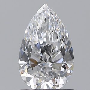 0.900 Ct. D SI1 PEAR Diamond