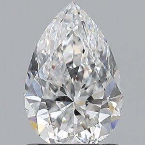 1.000 Ct. E SI1 PEAR Diamond