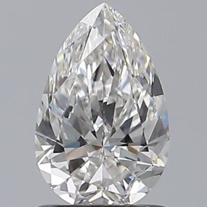 1.000 Ct. E SI1 PEAR Diamond