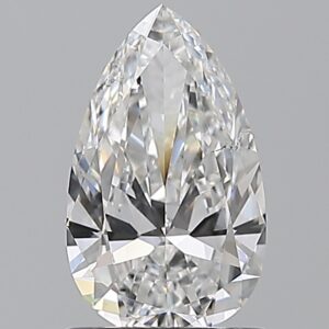 1.000 Ct. E SI1 PEAR Diamond