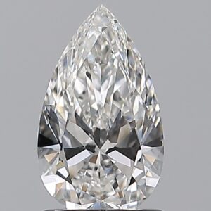 1.000 Ct. F VS1 PEAR Diamond