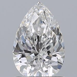 1.000 Ct. D VVS2 PEAR Diamond